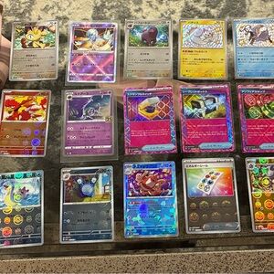Japanese Pokemon Poke Ball, Reverse Holos, ACE Card Lot Of 33 Cards NM/Mint
